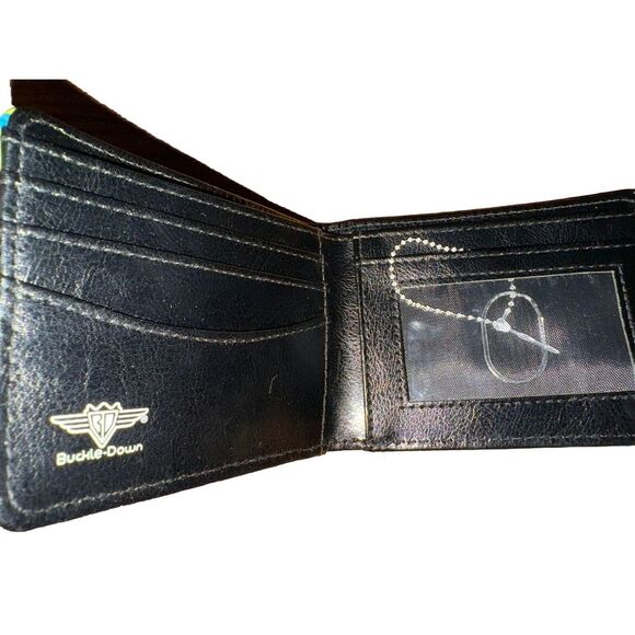 New In Box Buckle-Down Men's Wallet - Grateful Dead Dancing Bears - Picture 2 of 6